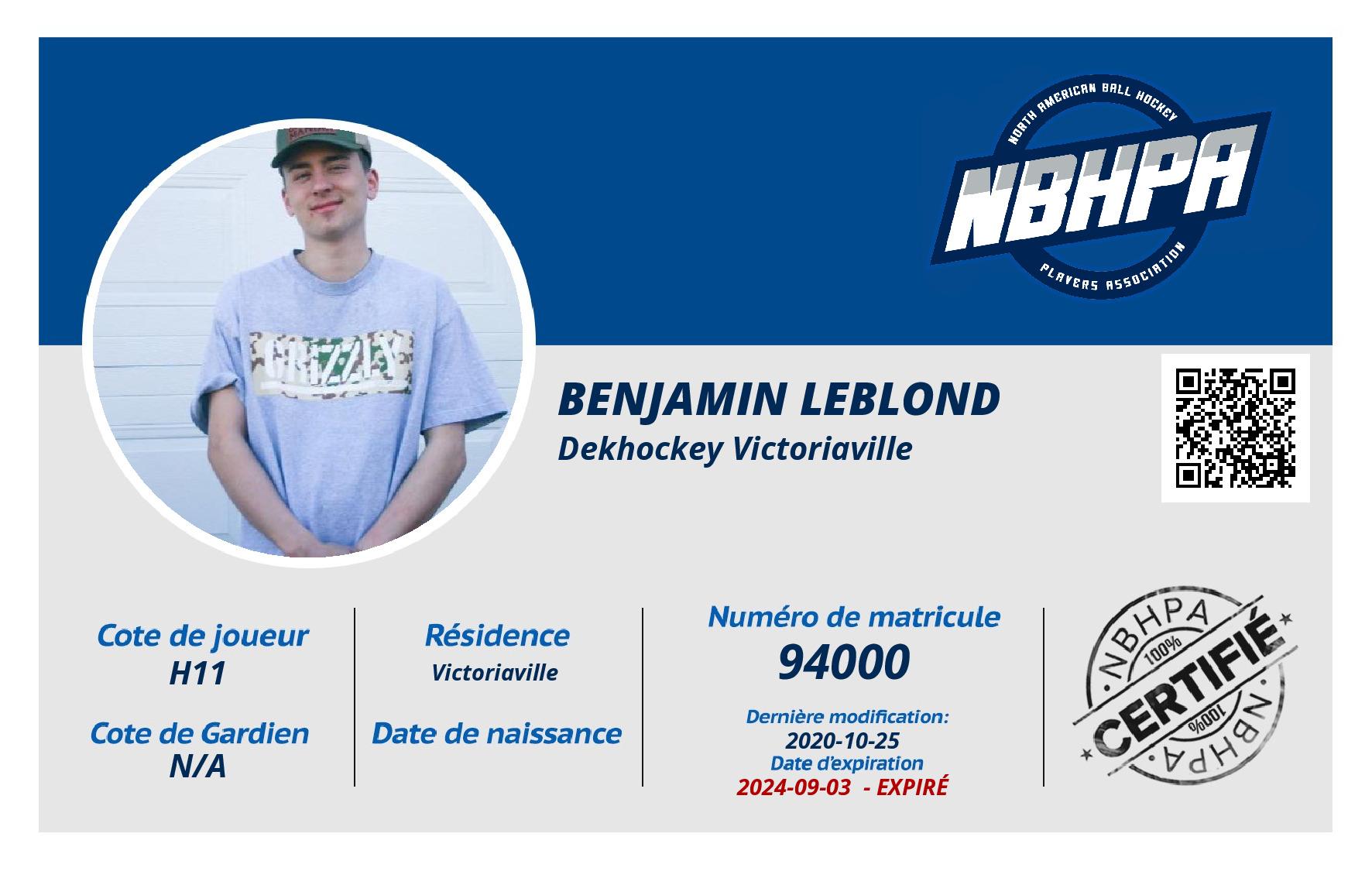 Benjamin Leblond