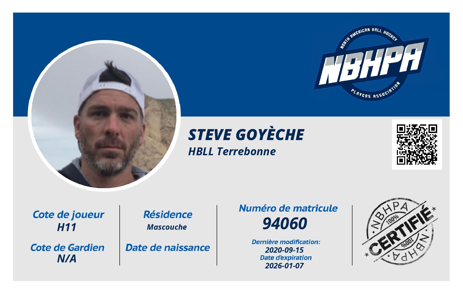 Steve Goyèche