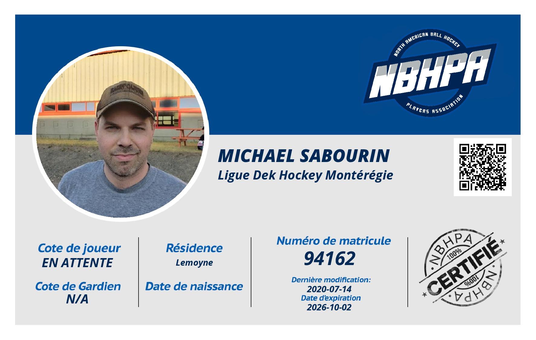 Michael Sabourin