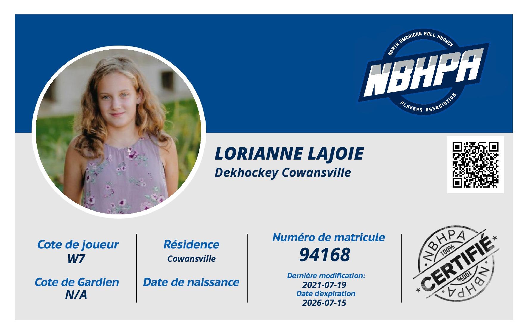 Lorianne Lajoie