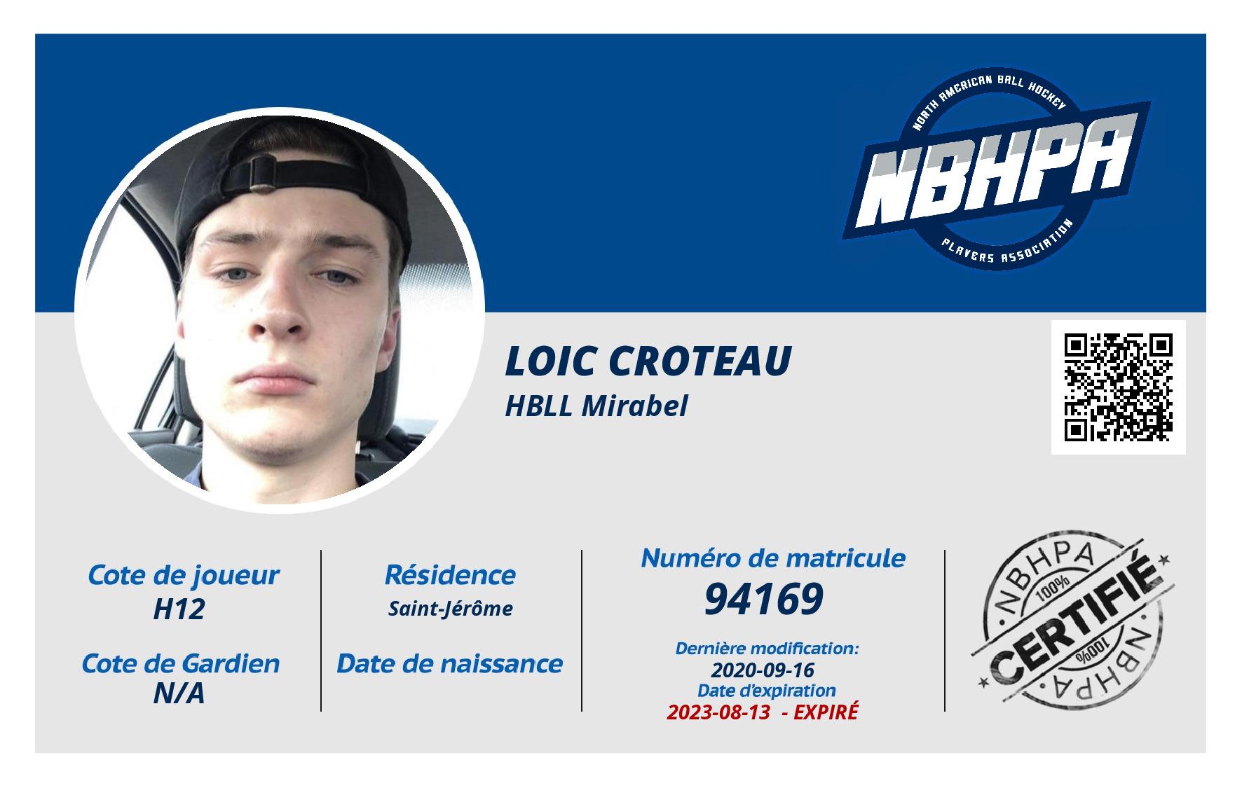 Loic Croteau