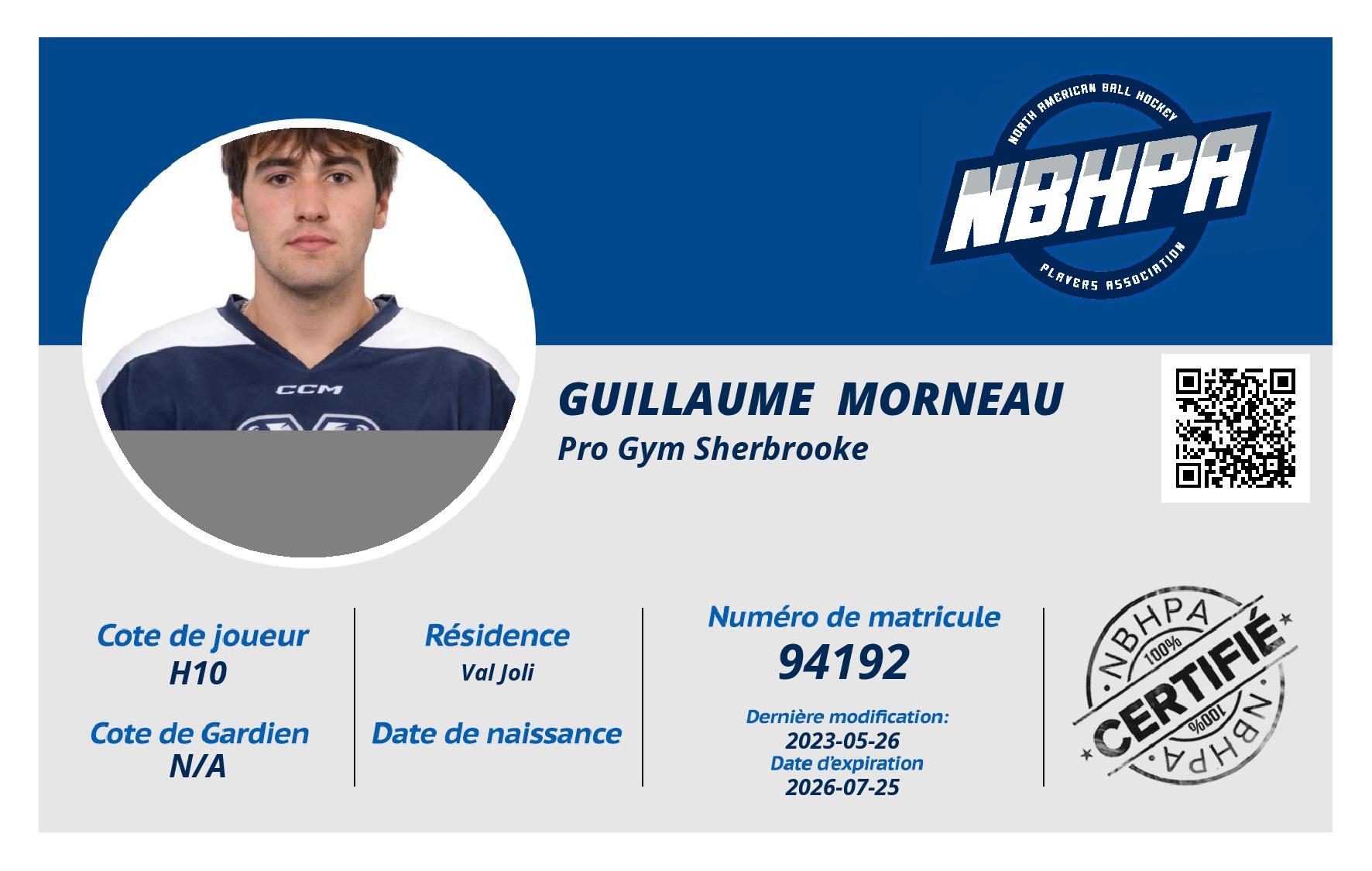 Guillaume  Morneau 