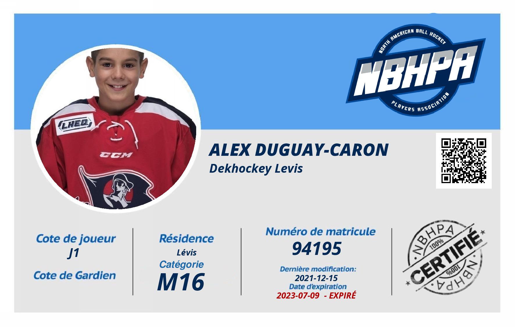 Alex Duguay-Caron