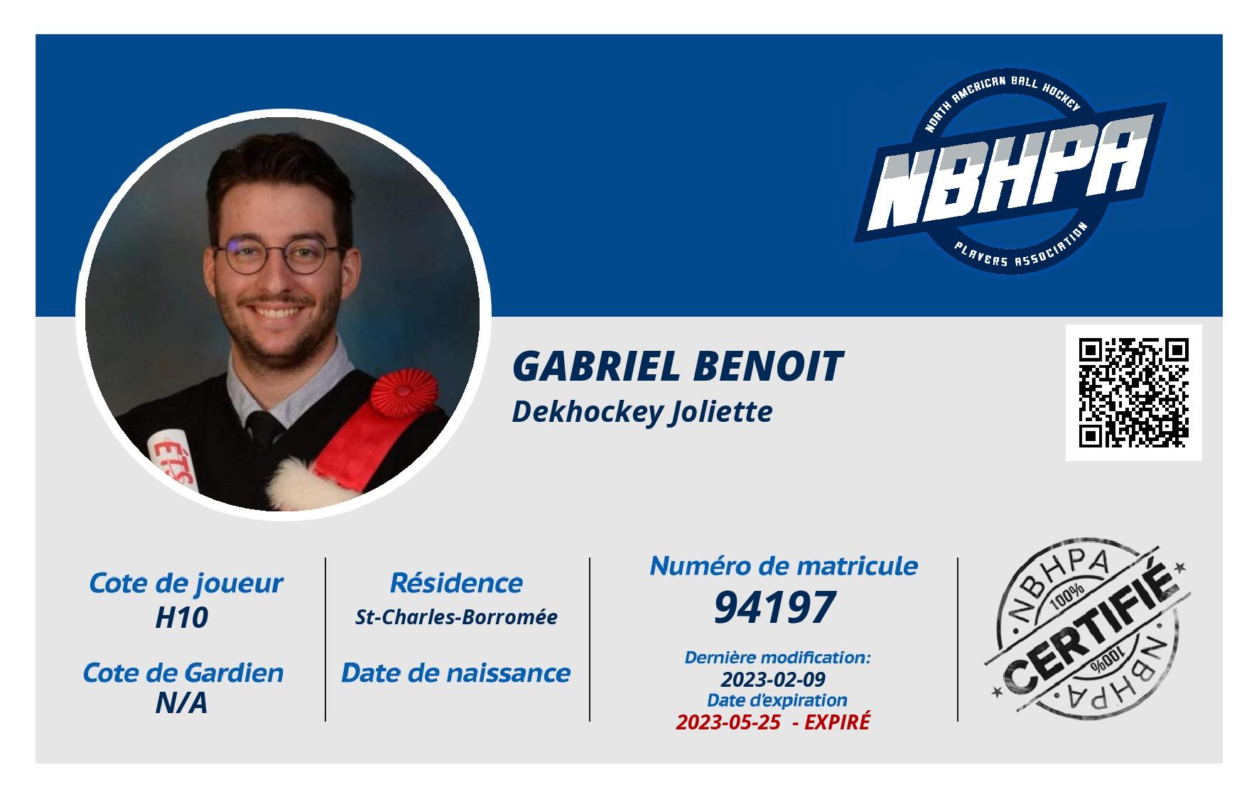 Gabriel Benoit