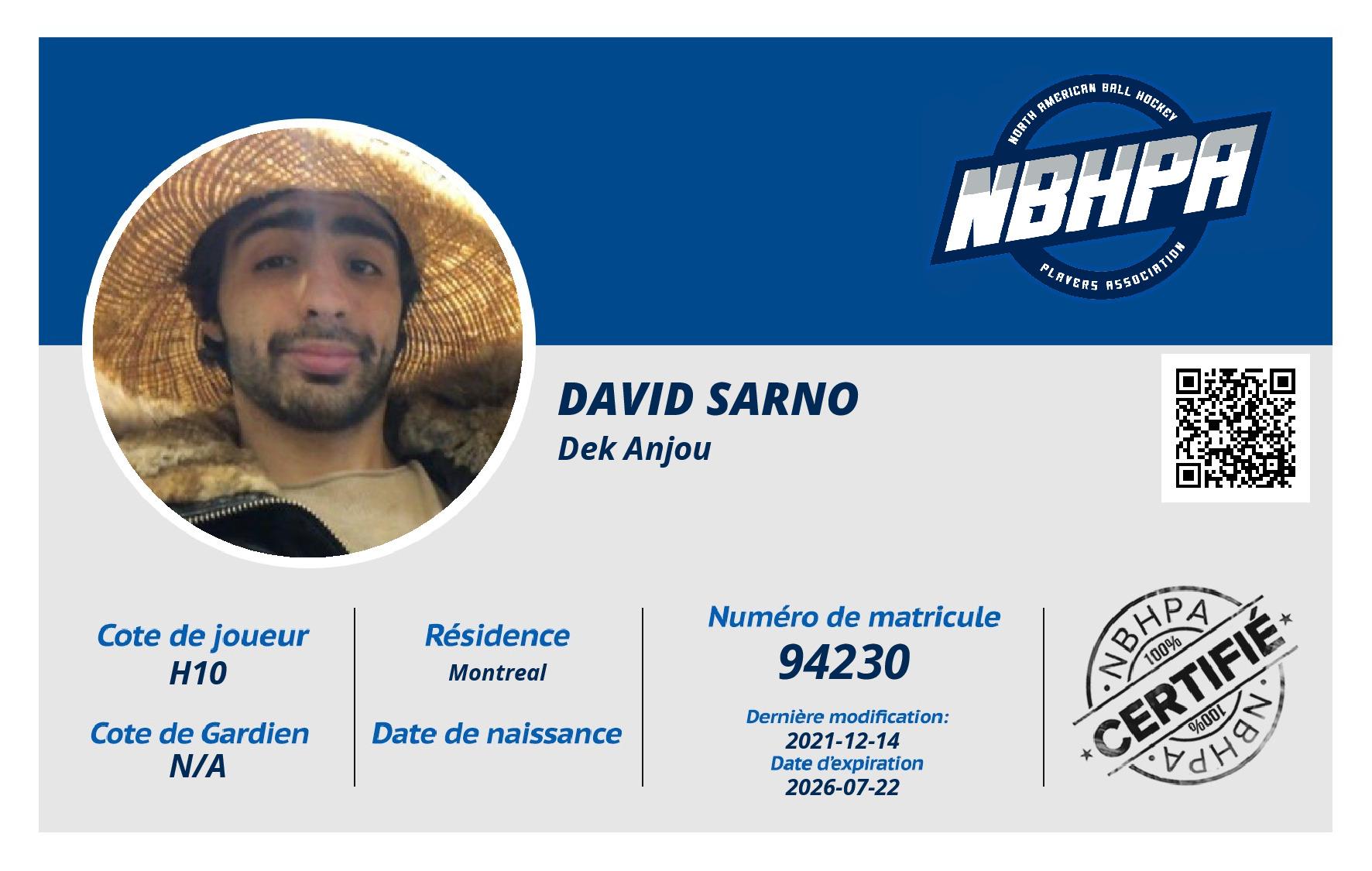 David Sarno