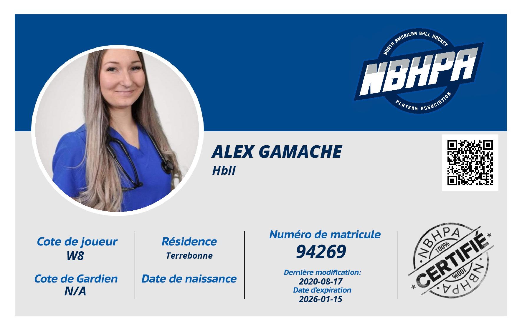 Alex Gamache