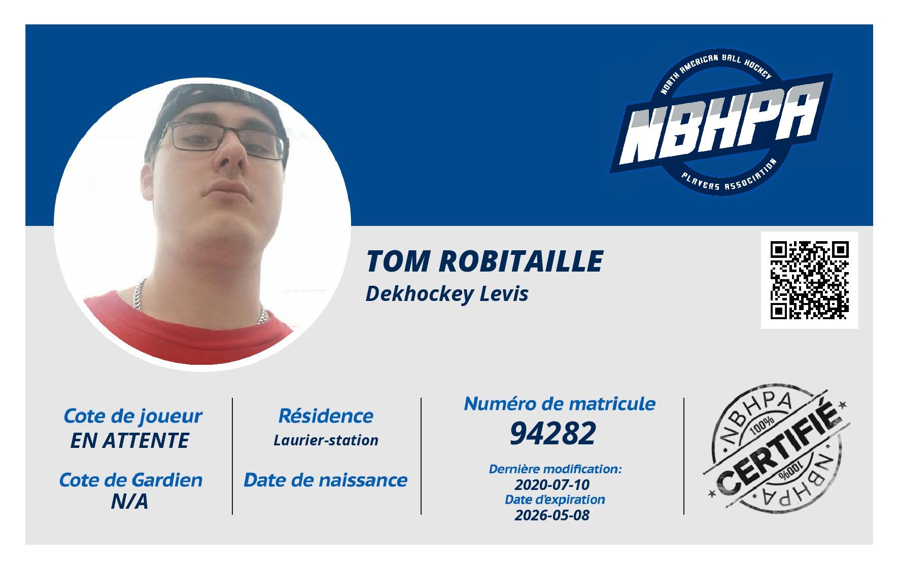 Tom Robitaille