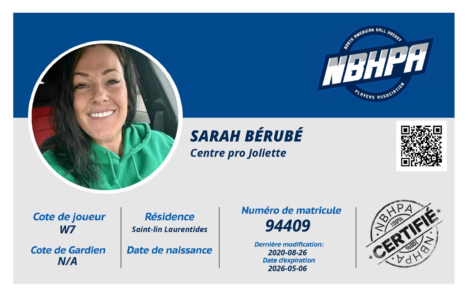 Sarah Bérubé