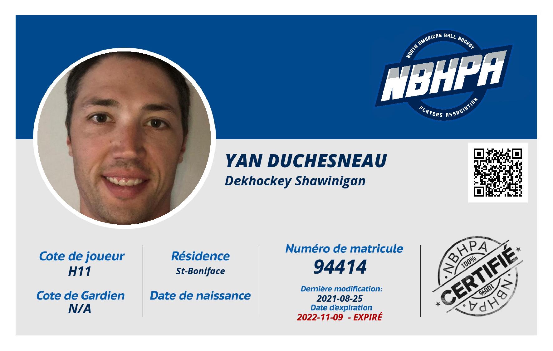 Yan Duchesneau
