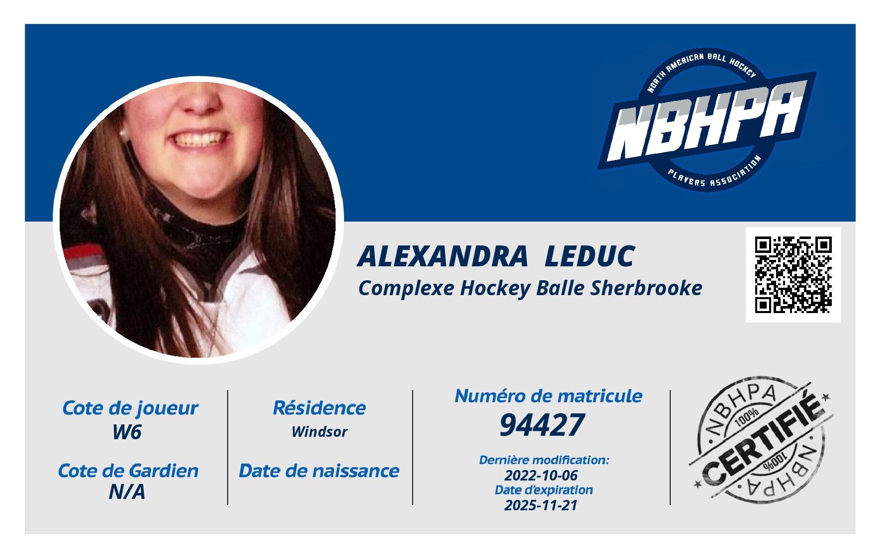 Alexandra  Leduc