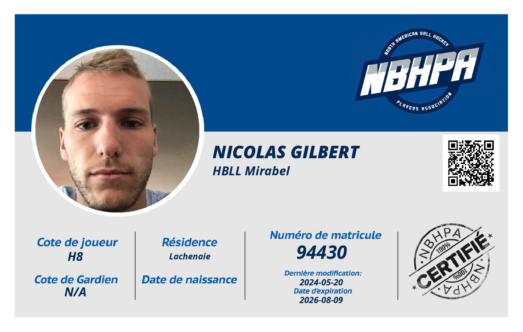 Nicolas Gilbert