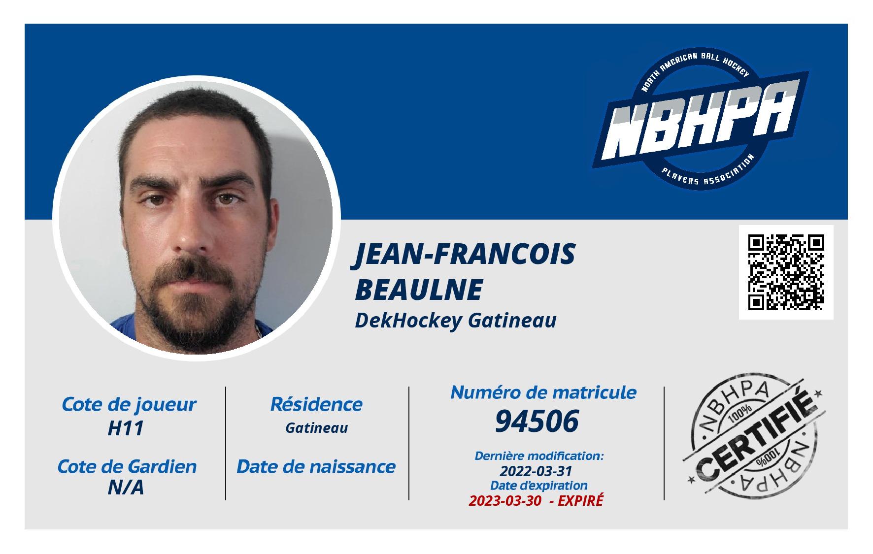Jean-francois Beaulne