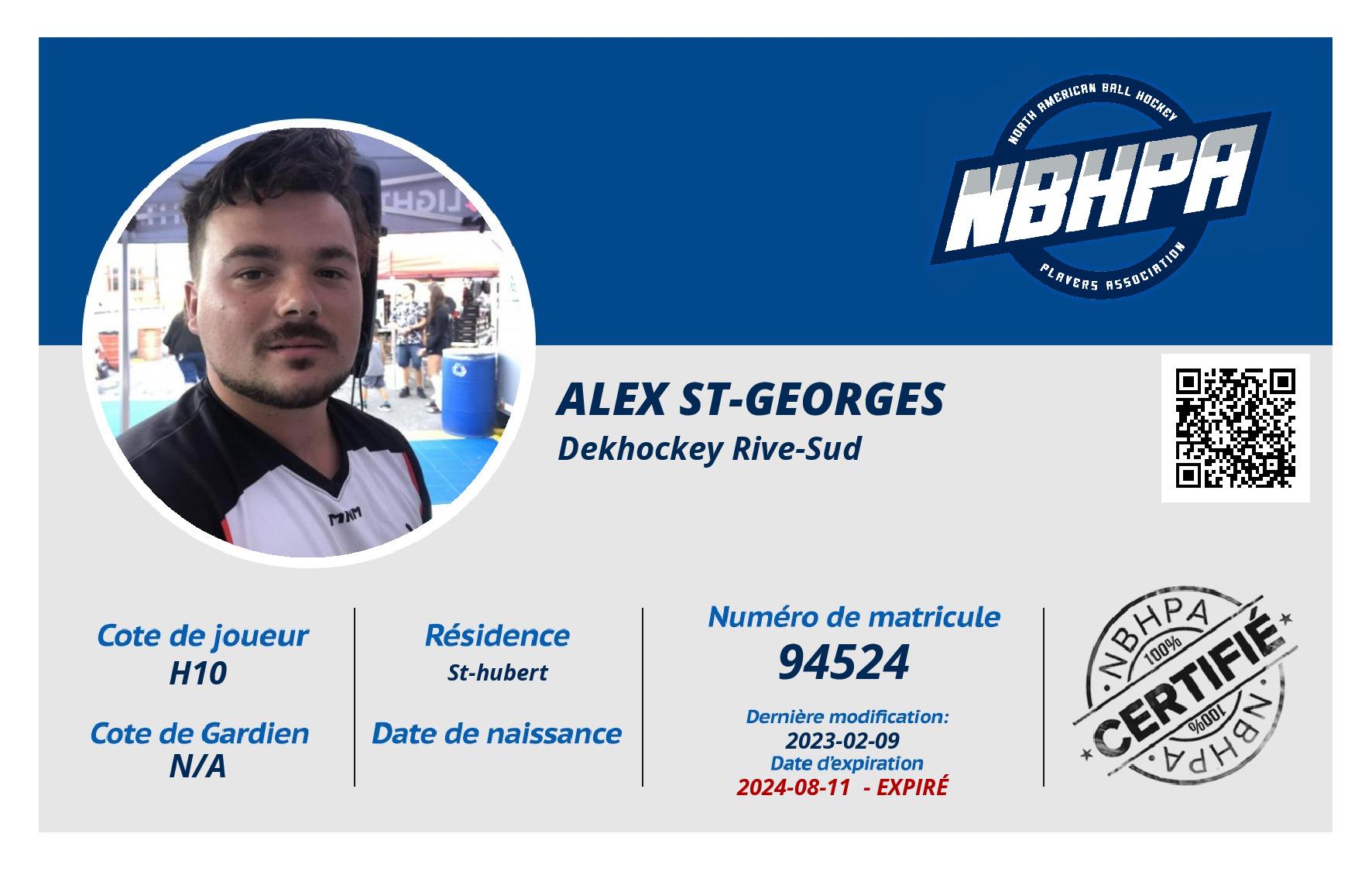 Alex St-Georges