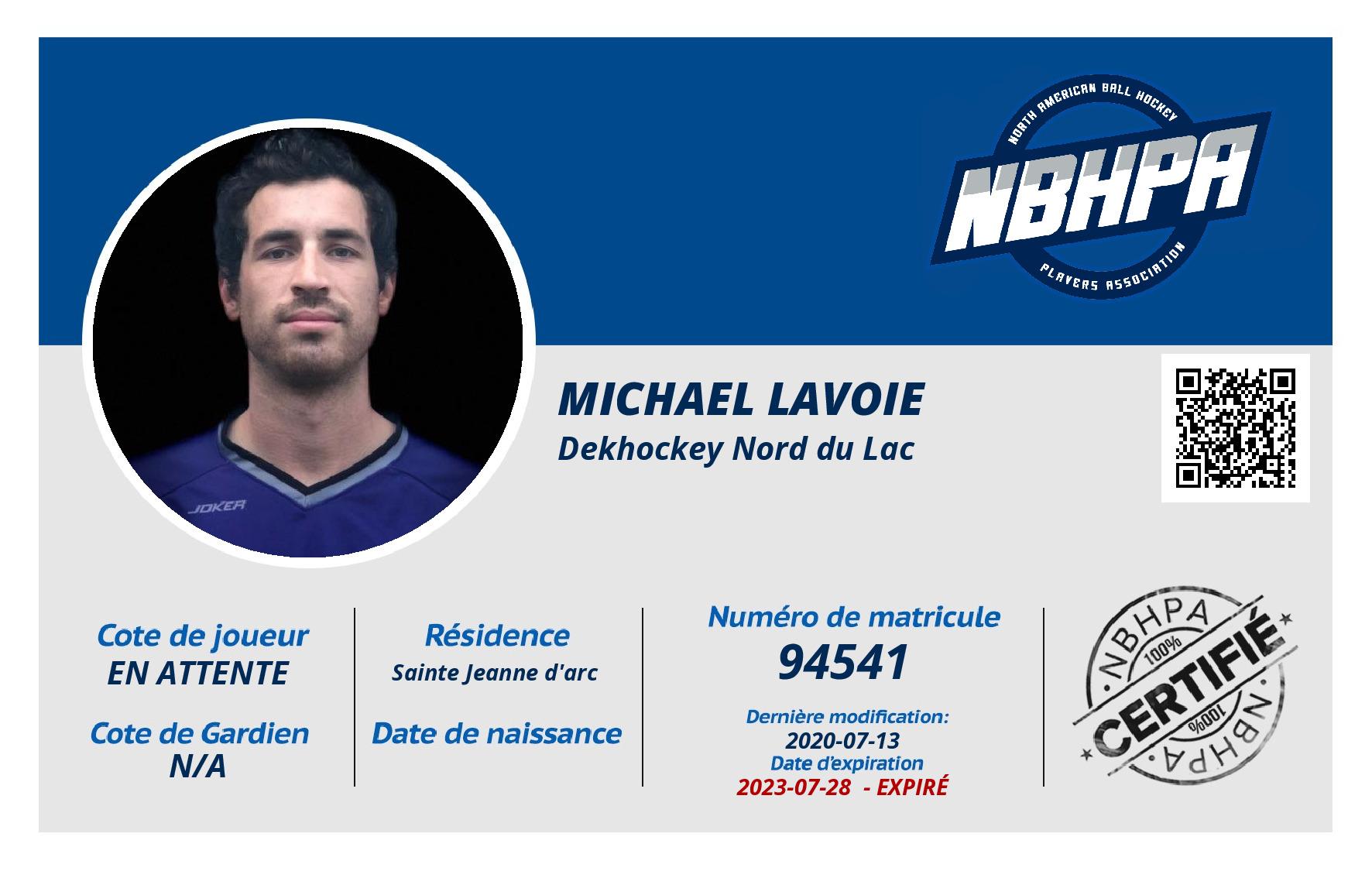 Michael Lavoie