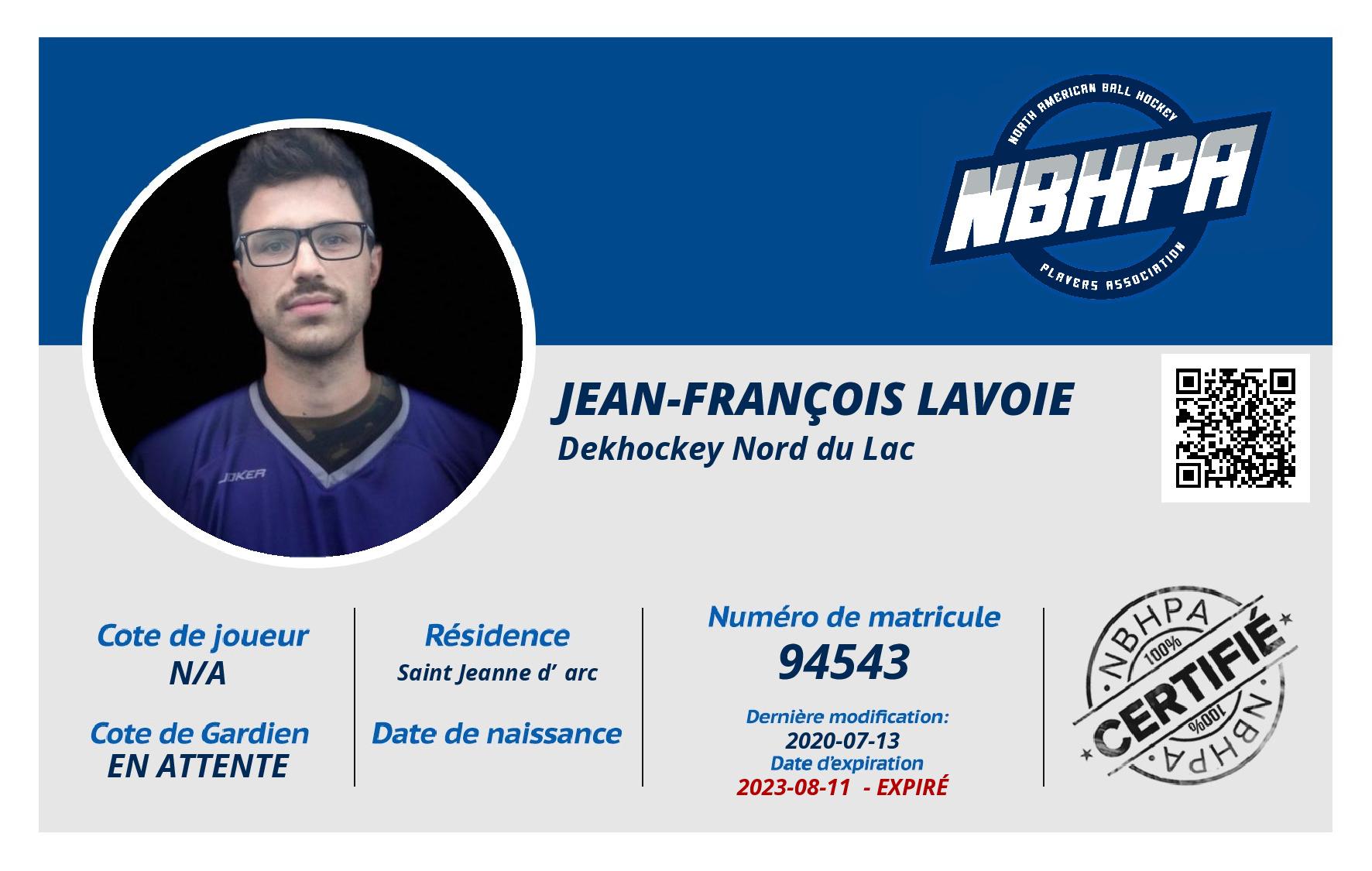 Jean-François Lavoie