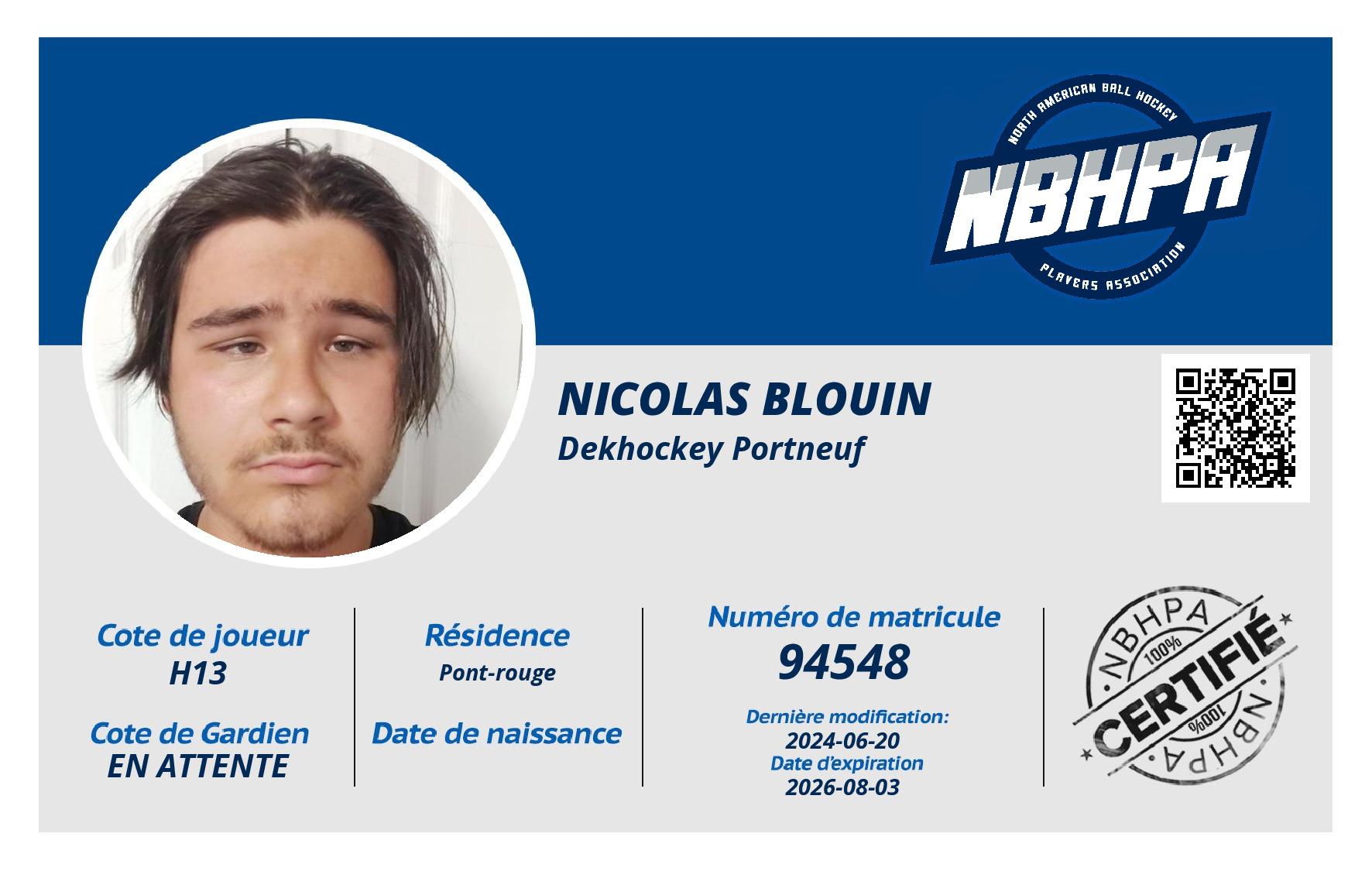 Nicolas Blouin
