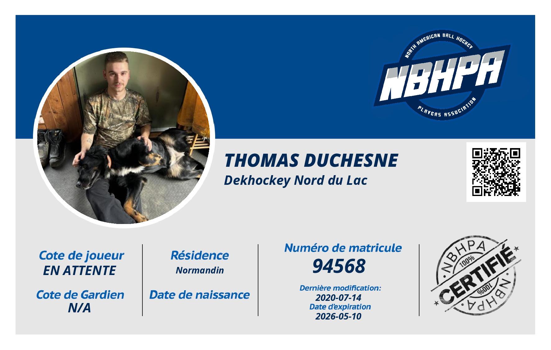 Thomas Duchesne