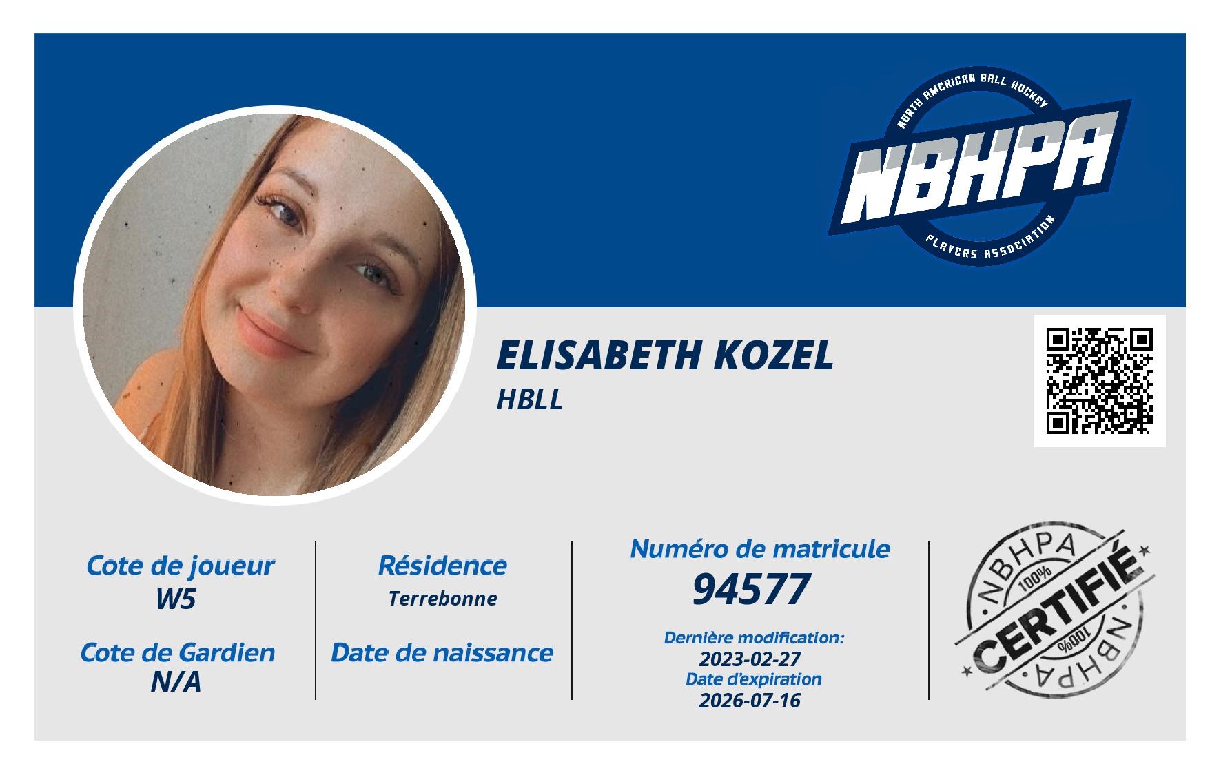 Elisabeth Kozel