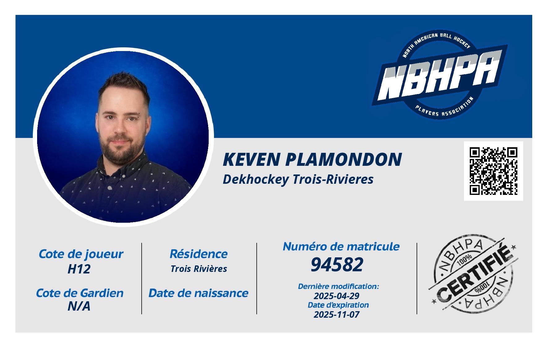 Keven Plamondon
