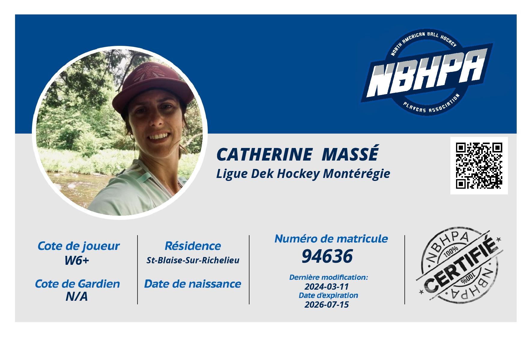Catherine  Massé
