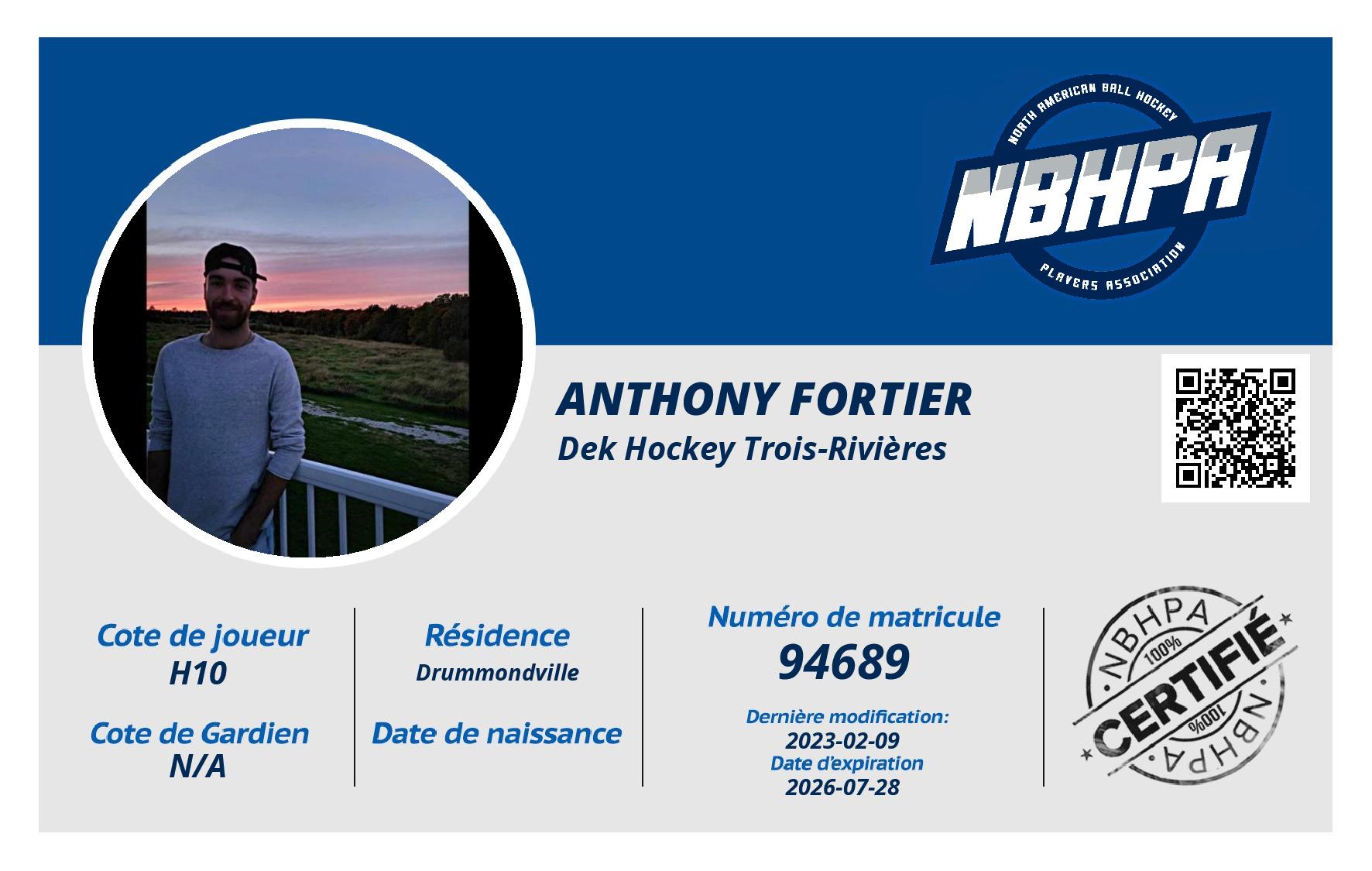 Anthony Fortier