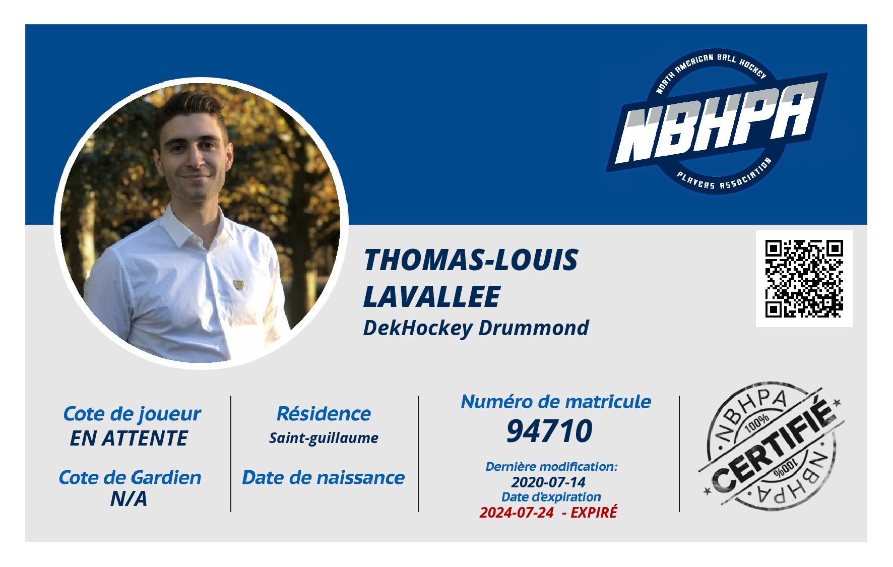 Thomas-Louis  Lavallee