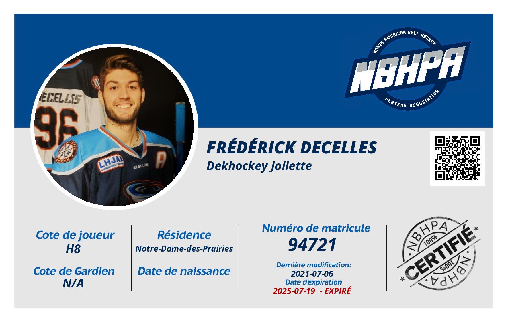 Frédérick Decelles