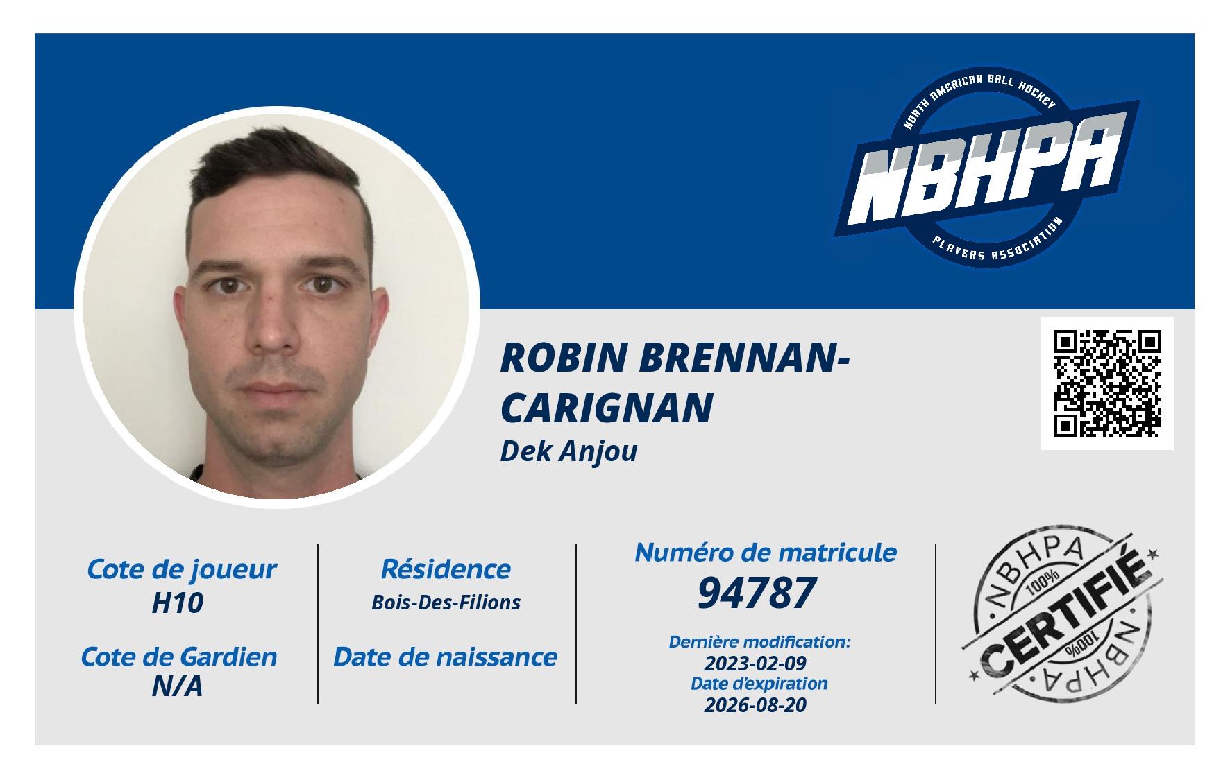 Robin Brennan-Carignan