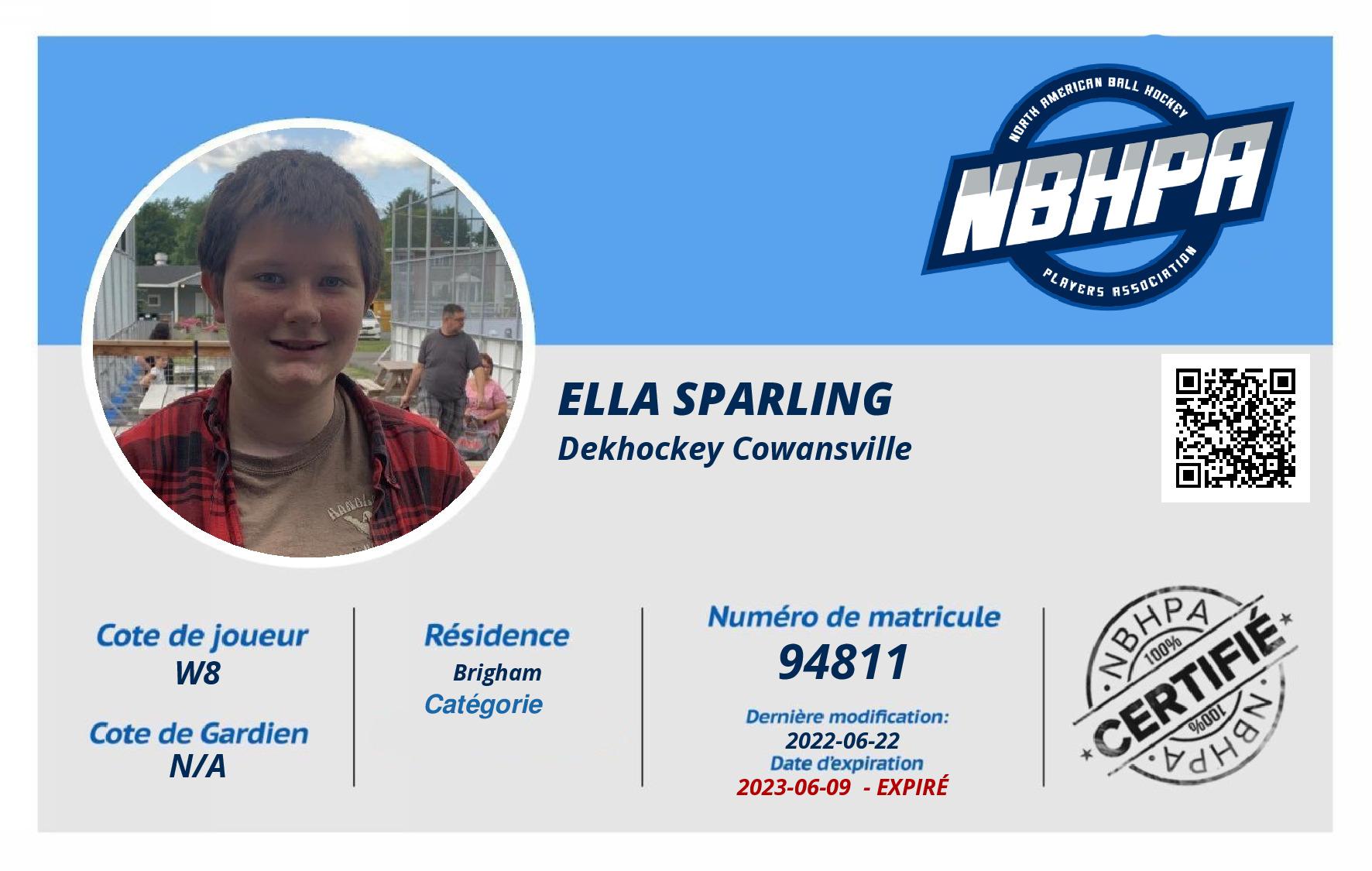 Ella Sparling
