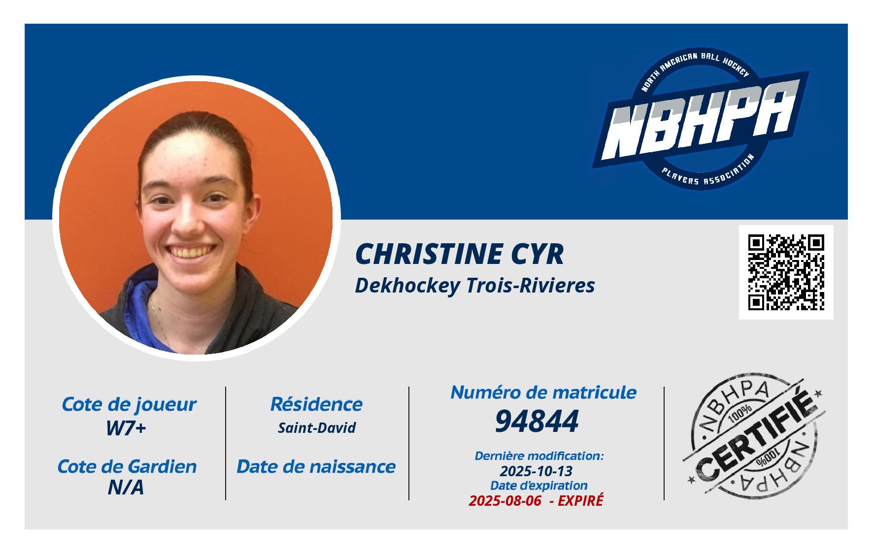 Christine Cyr