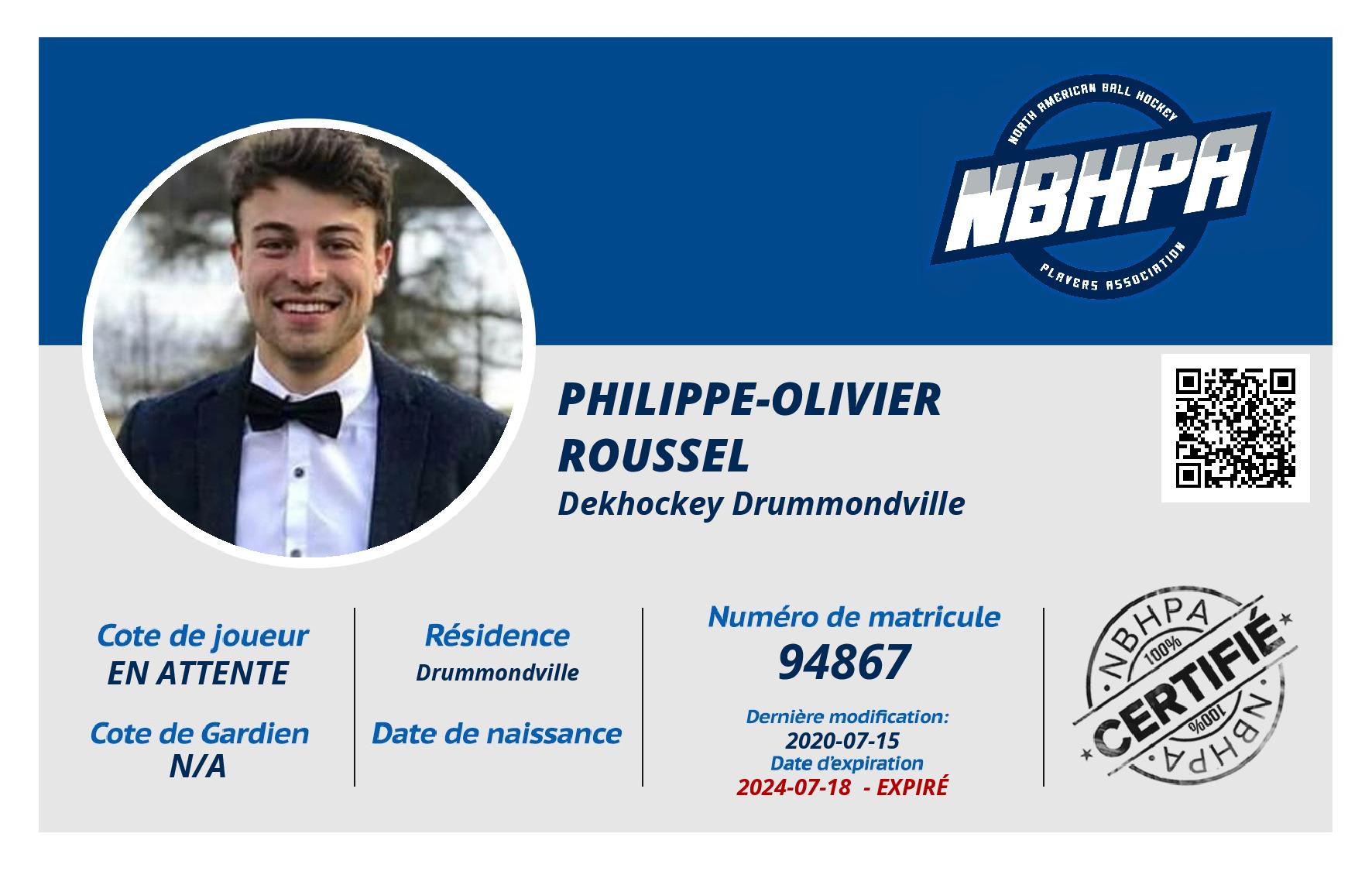 Philippe-Olivier Roussel