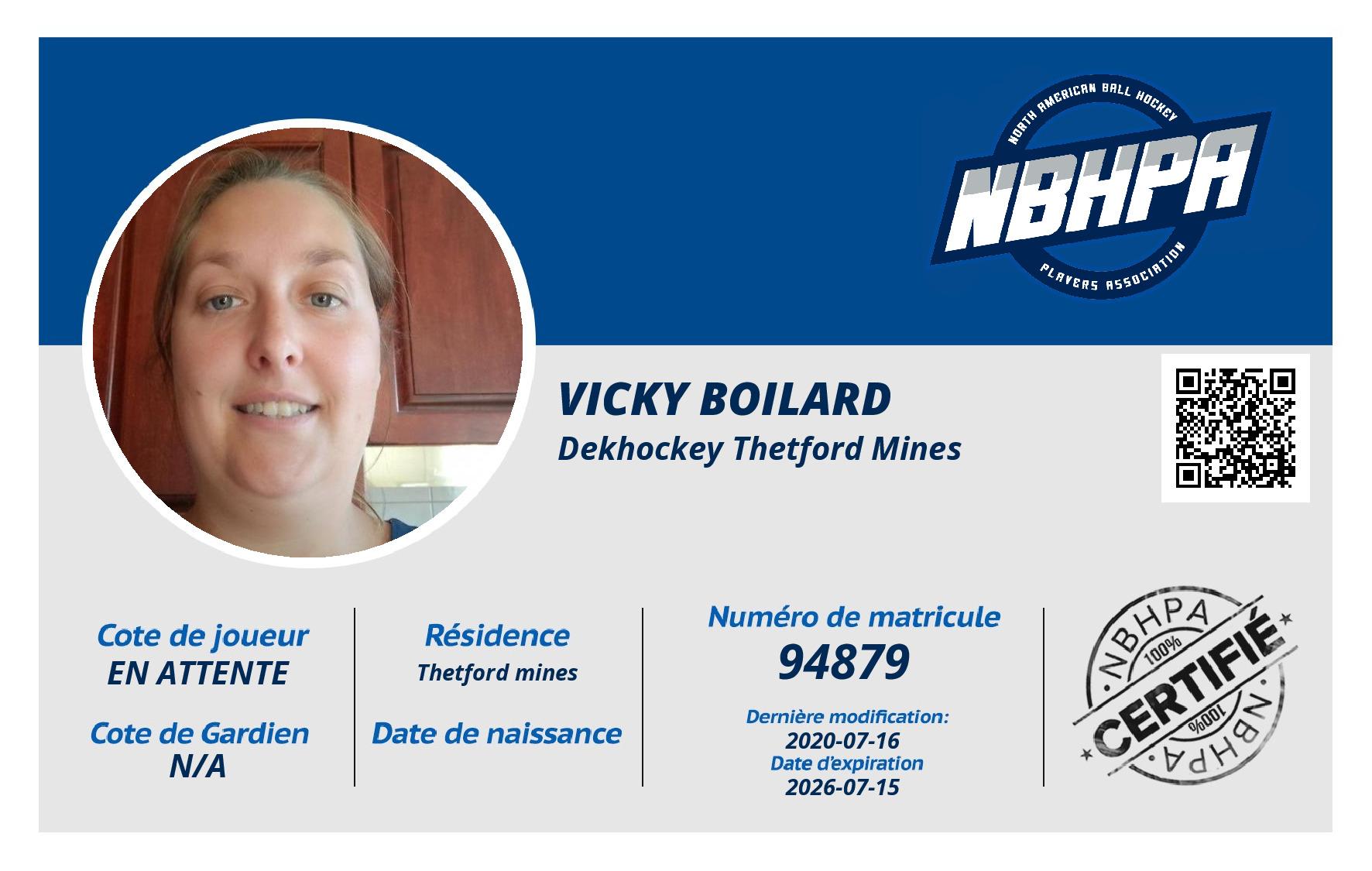 Vicky Boilard