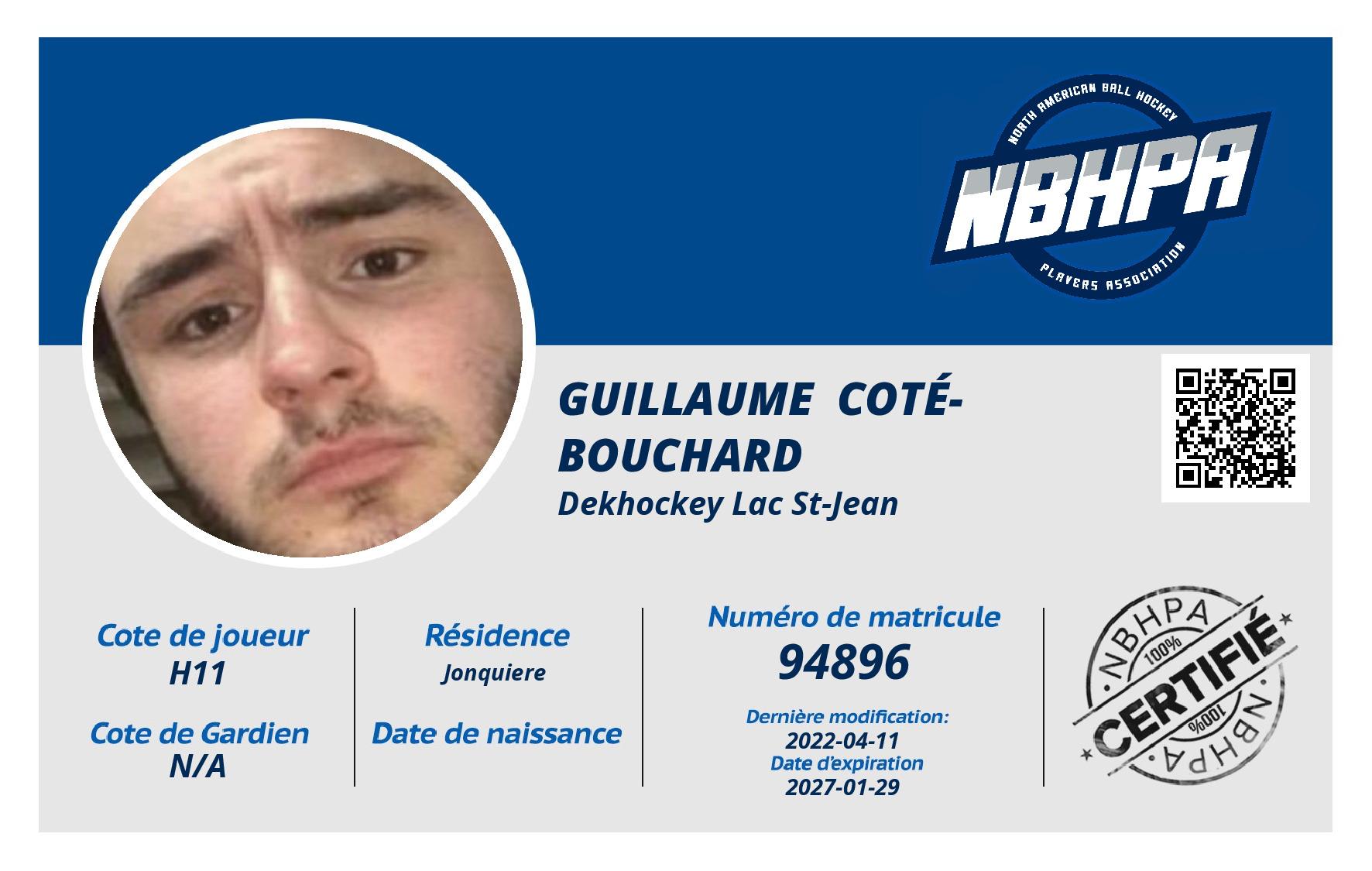 Guillaume  Coté-Bouchard 