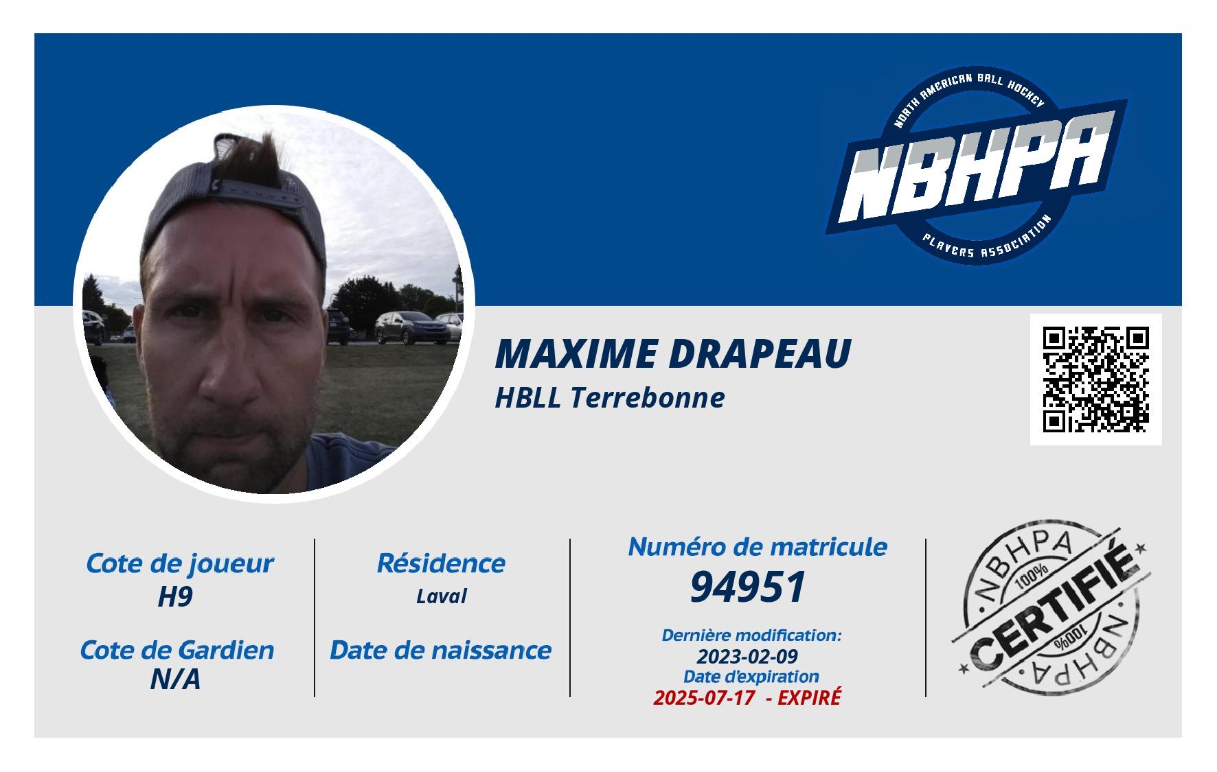 Maxime Drapeau