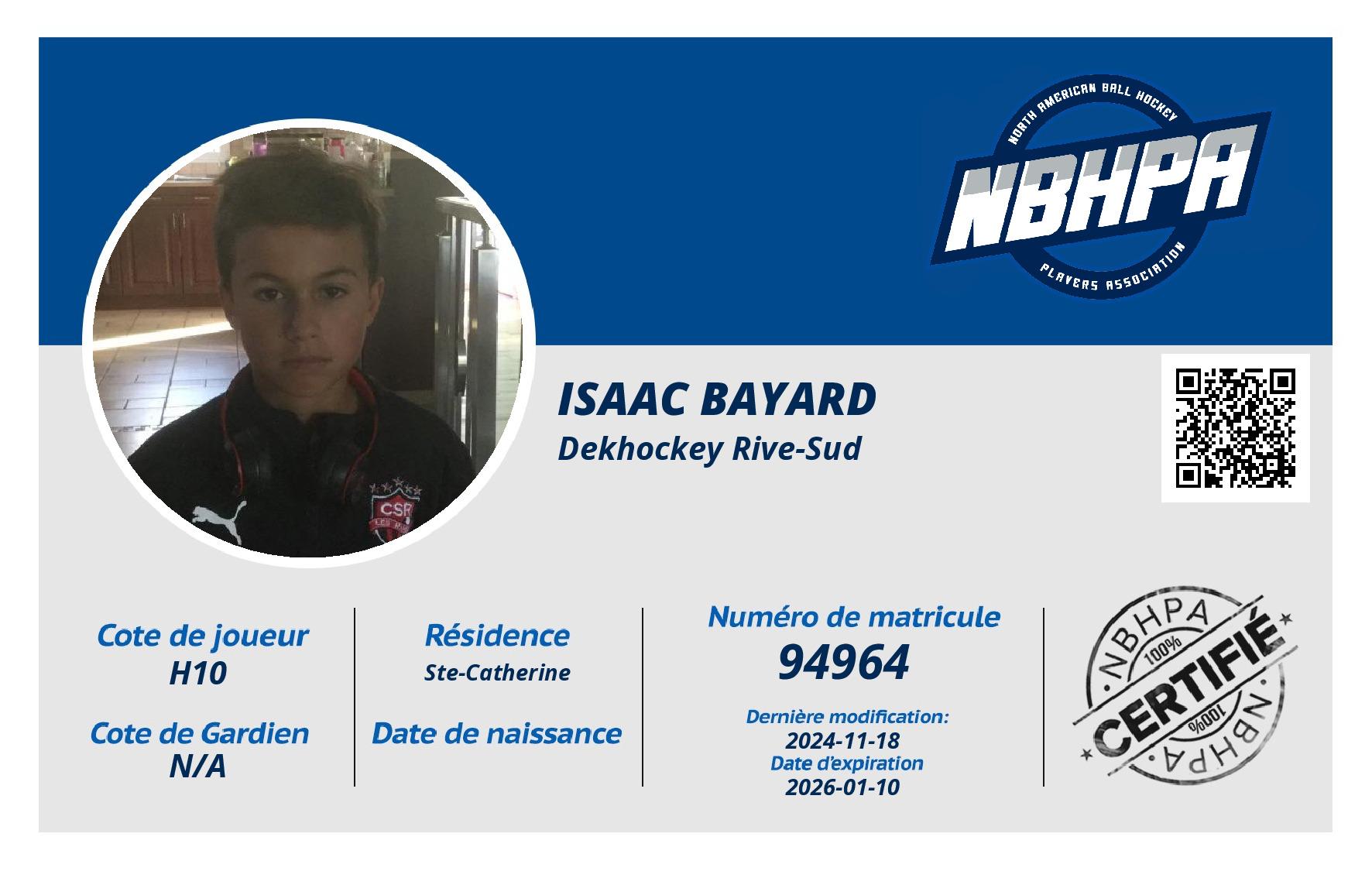 Isaac Bayard