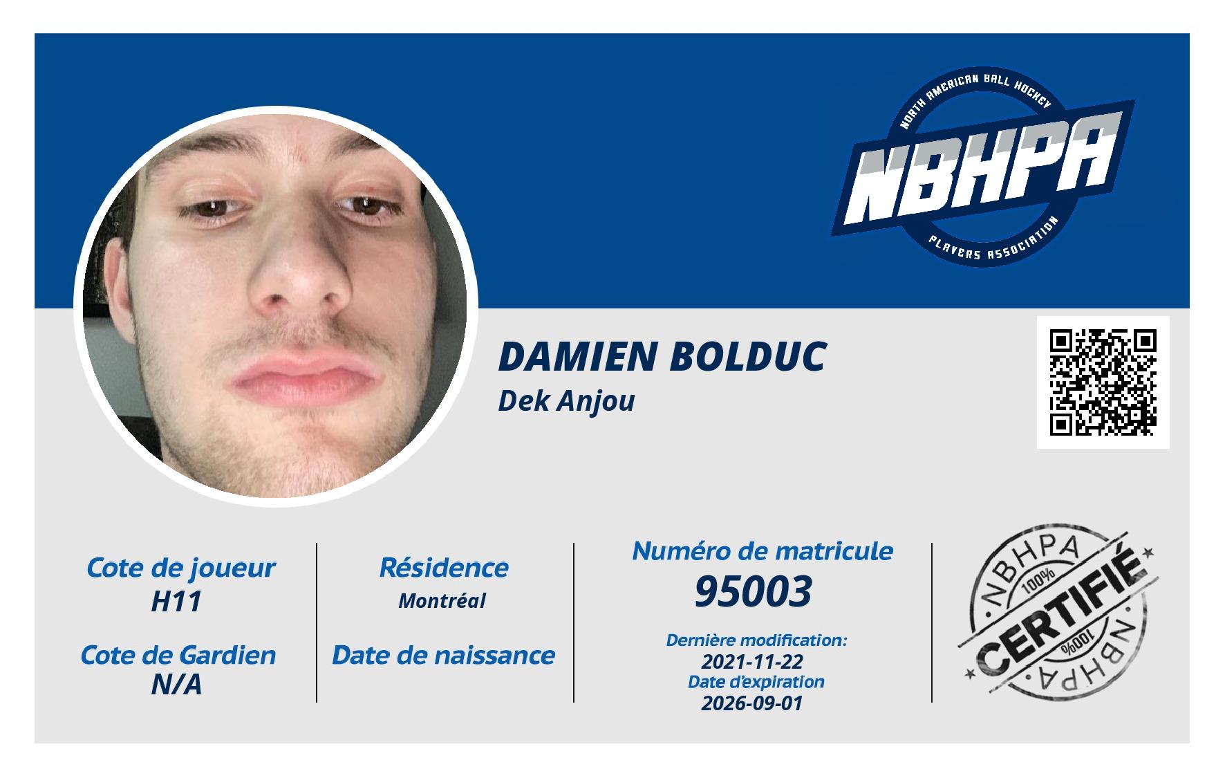 Damien Bolduc