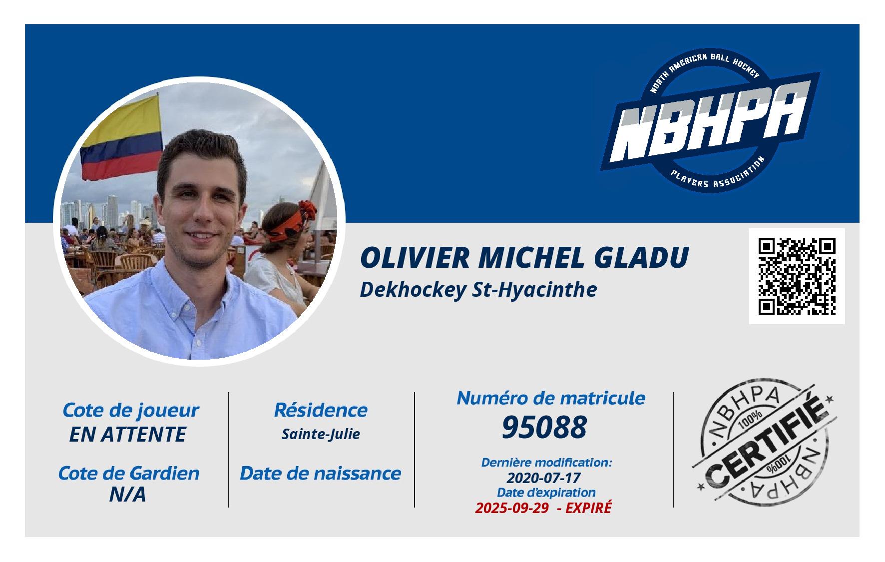 Olivier Michel Gladu