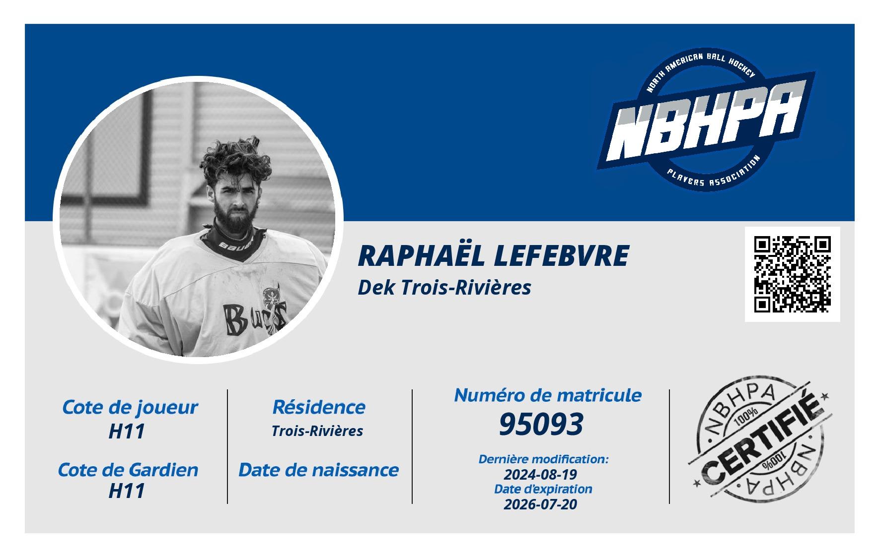 Raphaël Lefebvre