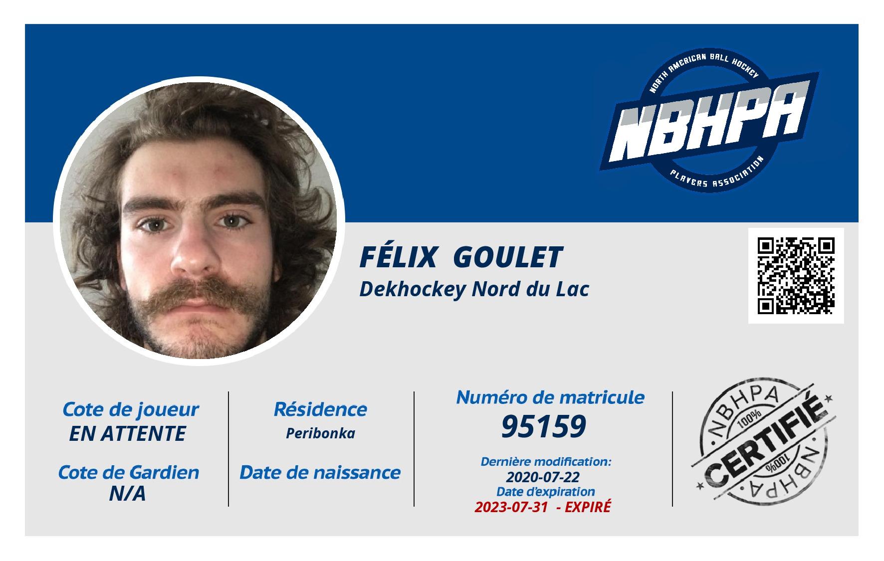 Félix  Goulet 