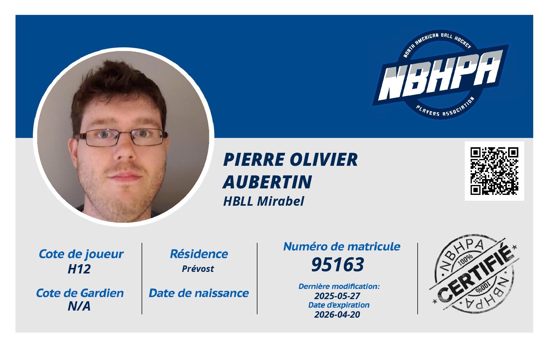 Pierre Olivier Aubertin