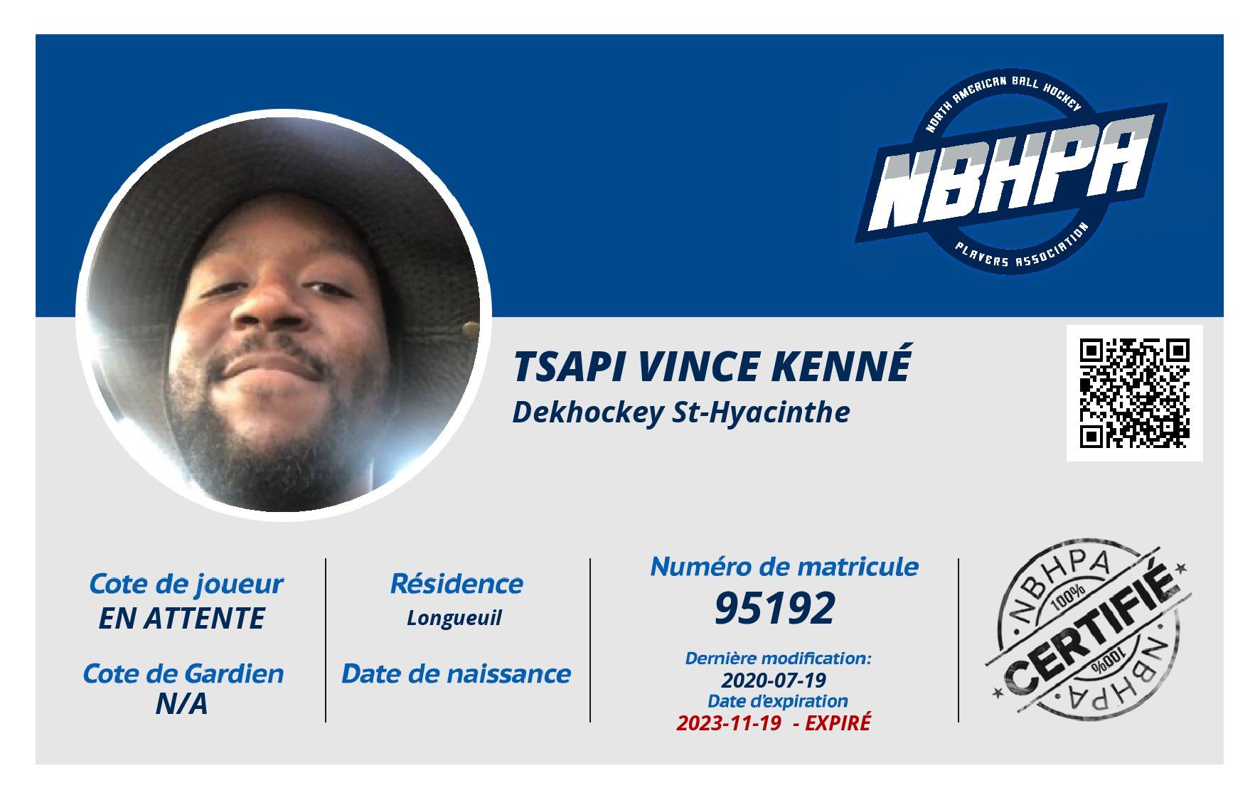 Tsapi Vince Kenné 