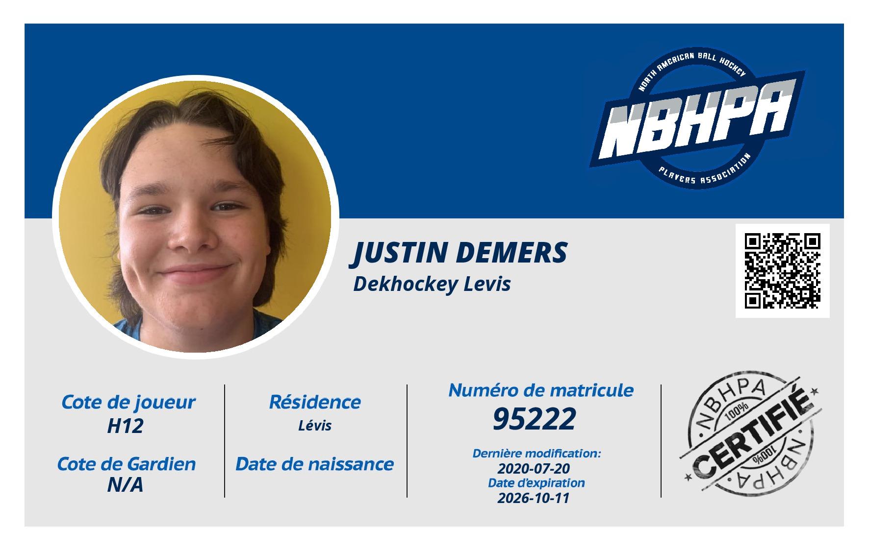 Justin Demers