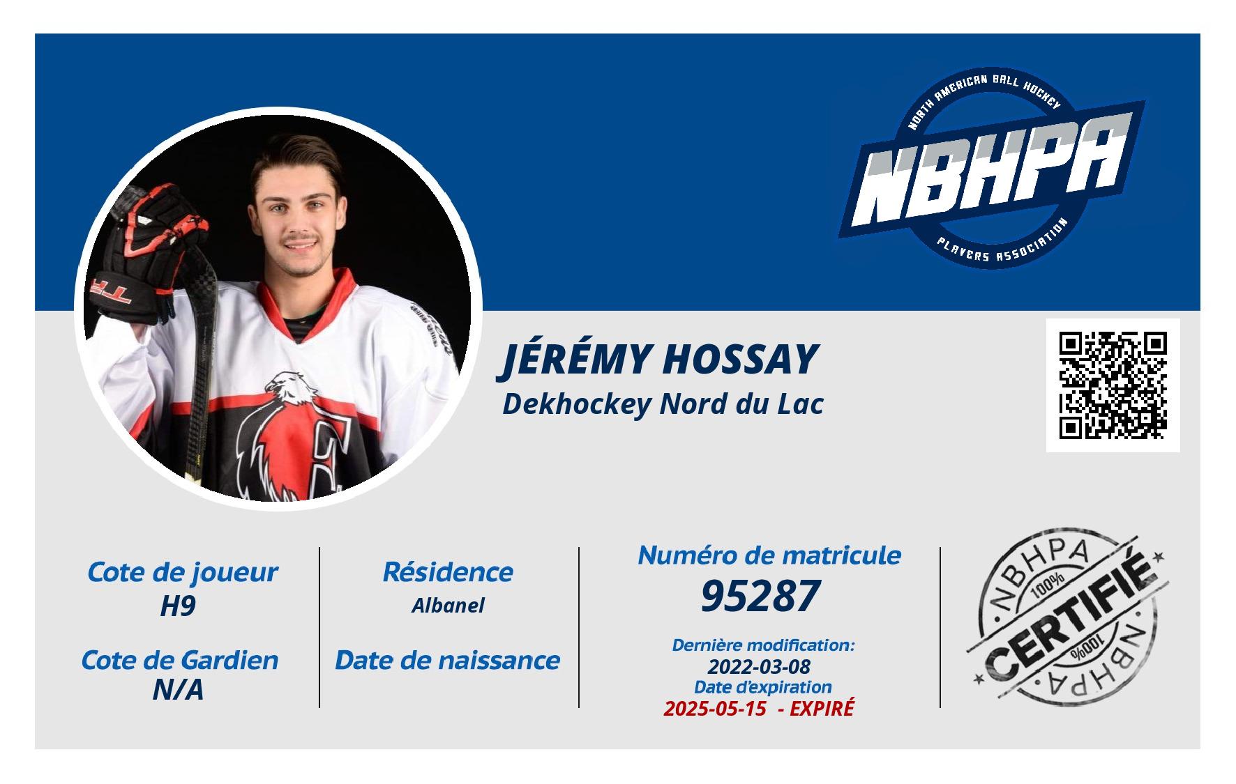 Jérémy Hossay