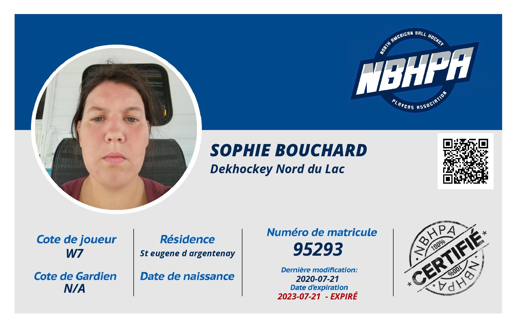 Sophie Bouchard