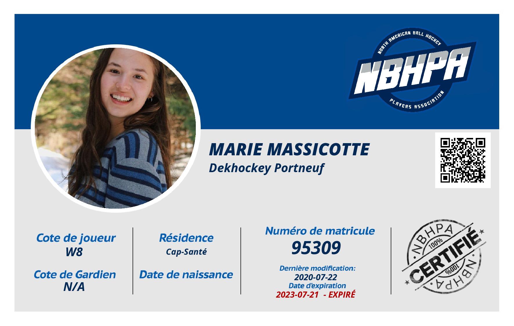 Marie Massicotte