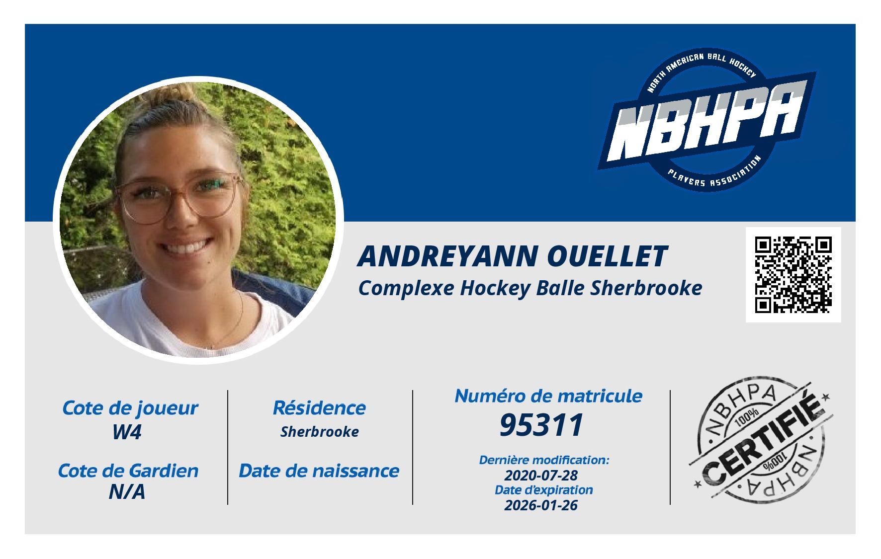 Andreyann Ouellet