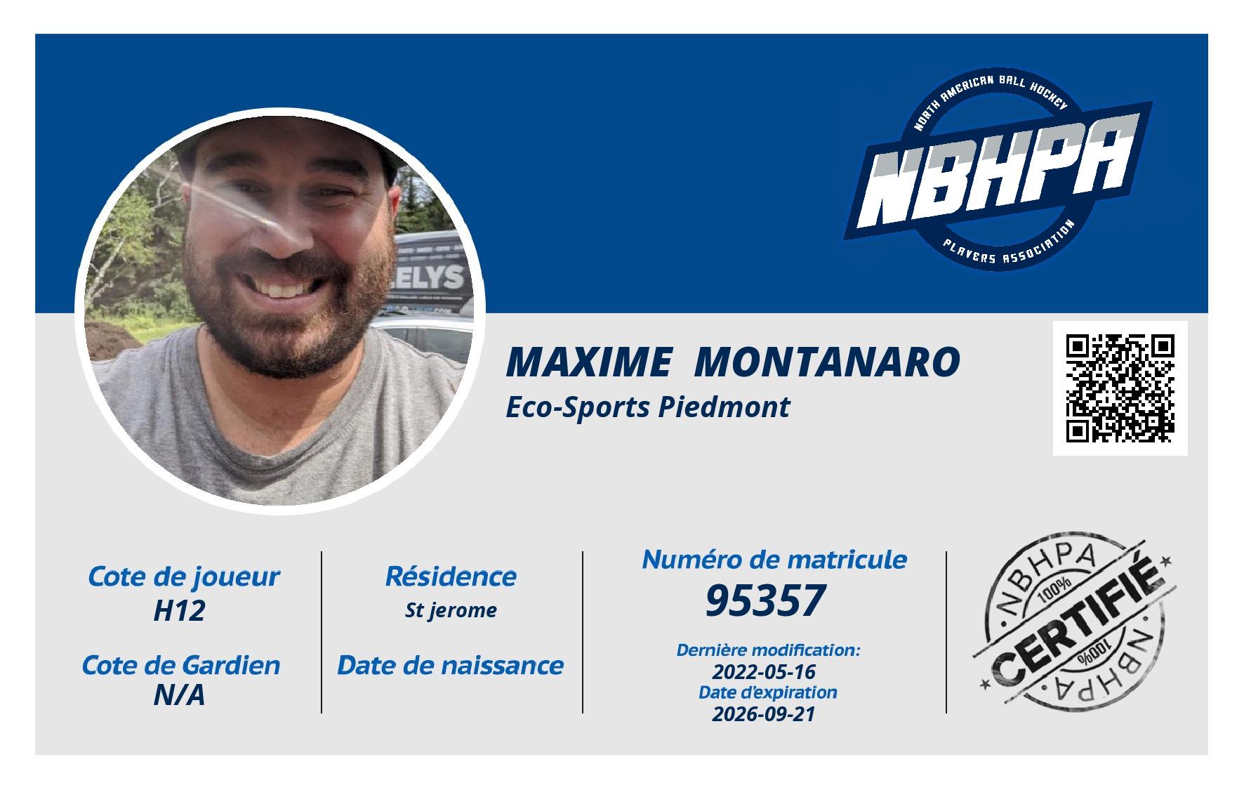 Maxime  Montanaro