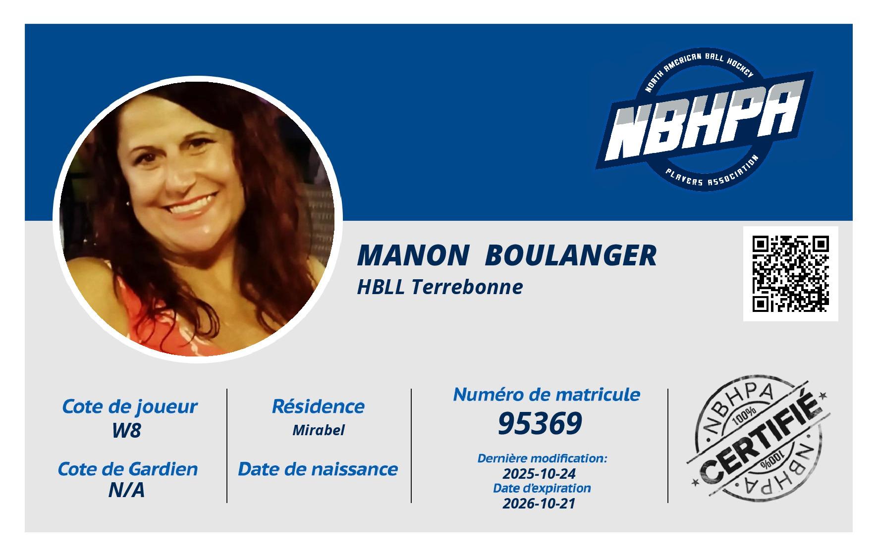 Manon  Boulanger