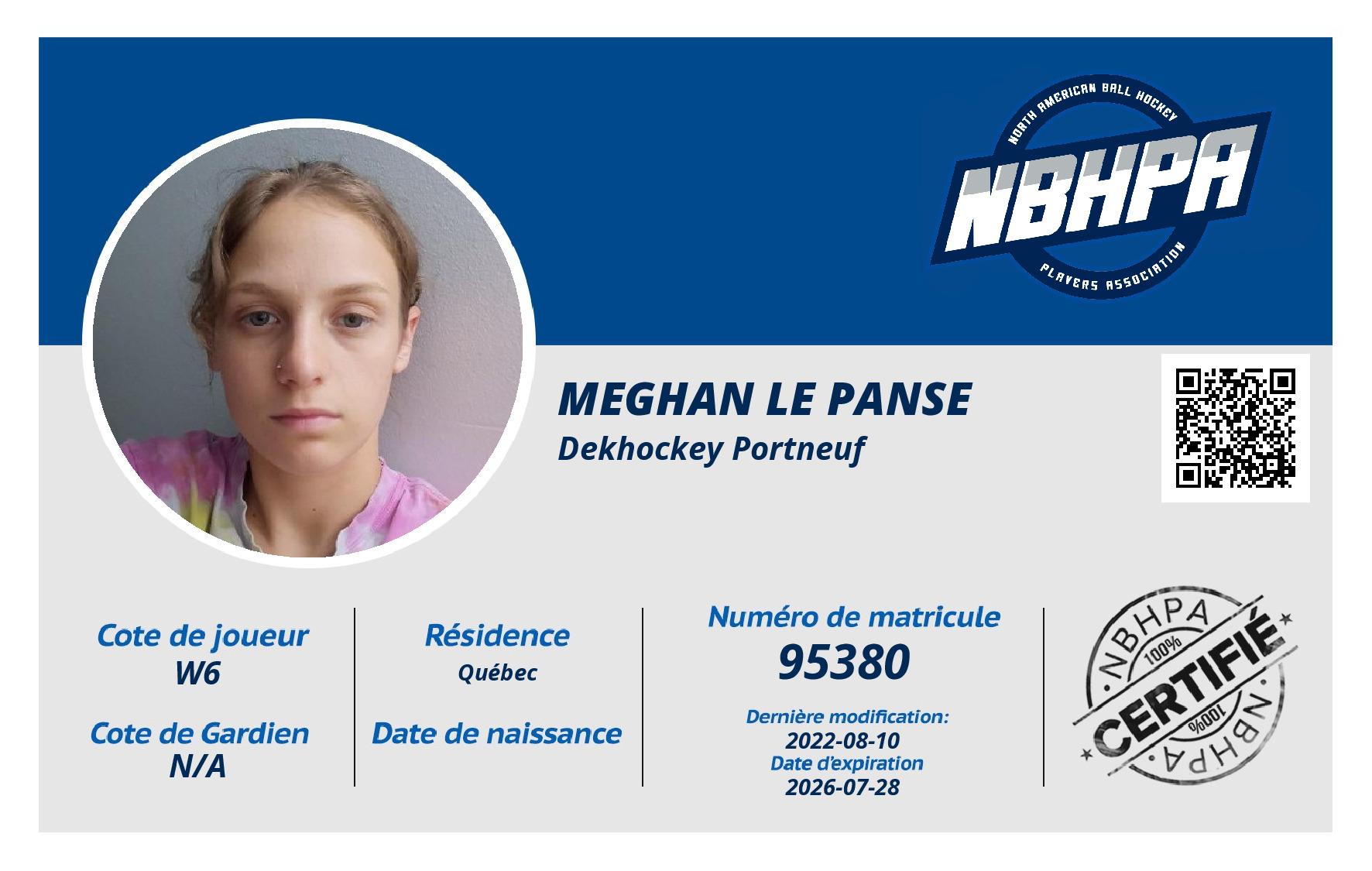 Meghan Le Panse