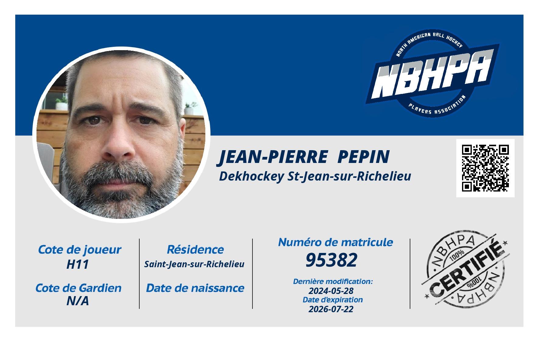 Jean-Pierre  Pepin 